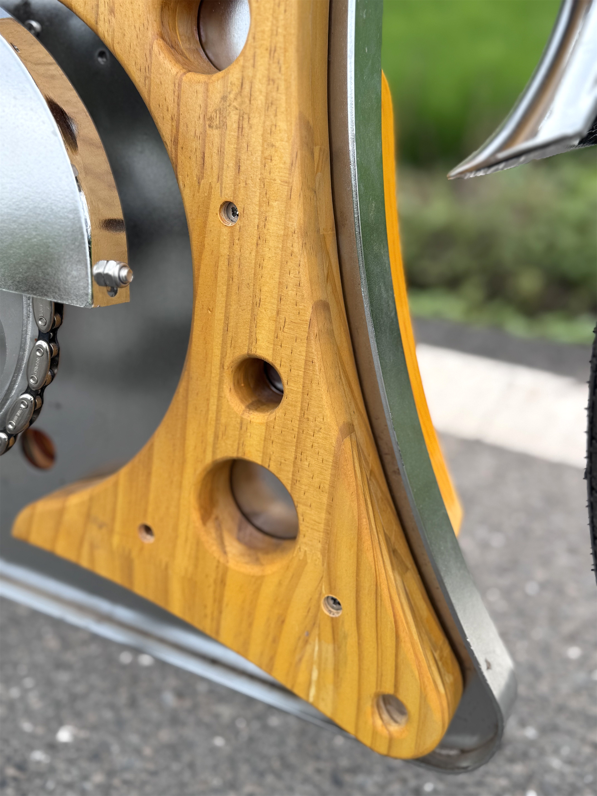 Chrome Ebike Stretch Steampunk